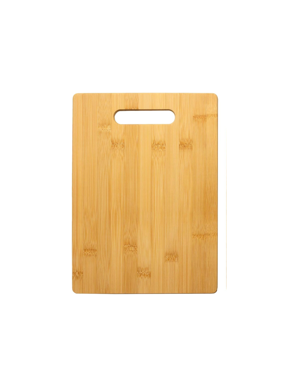 Bamboo Board with Cutout Handle