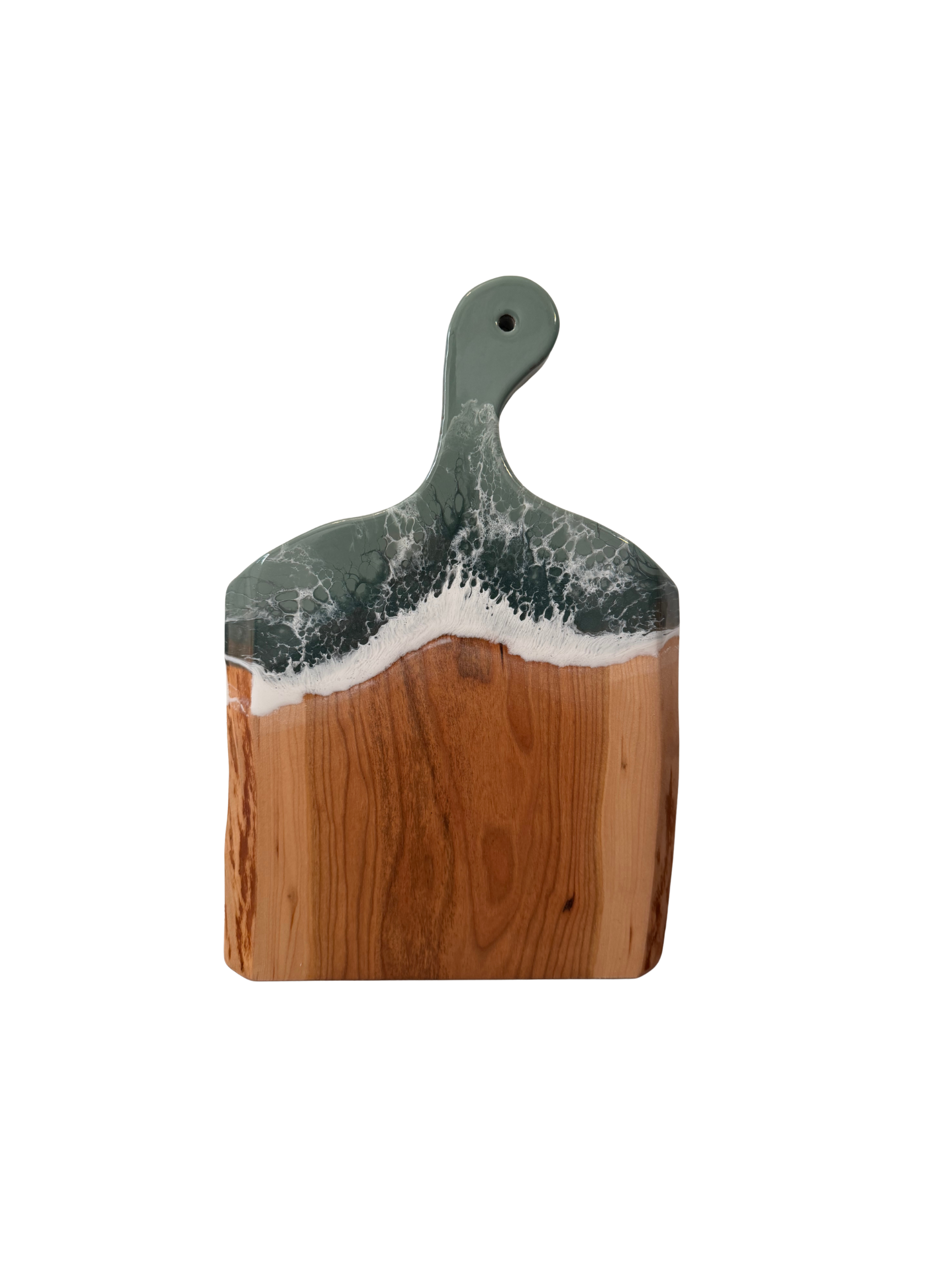 Live Edge Artisan Wood Serving Board (Cherry) - Salty Sage Coastal