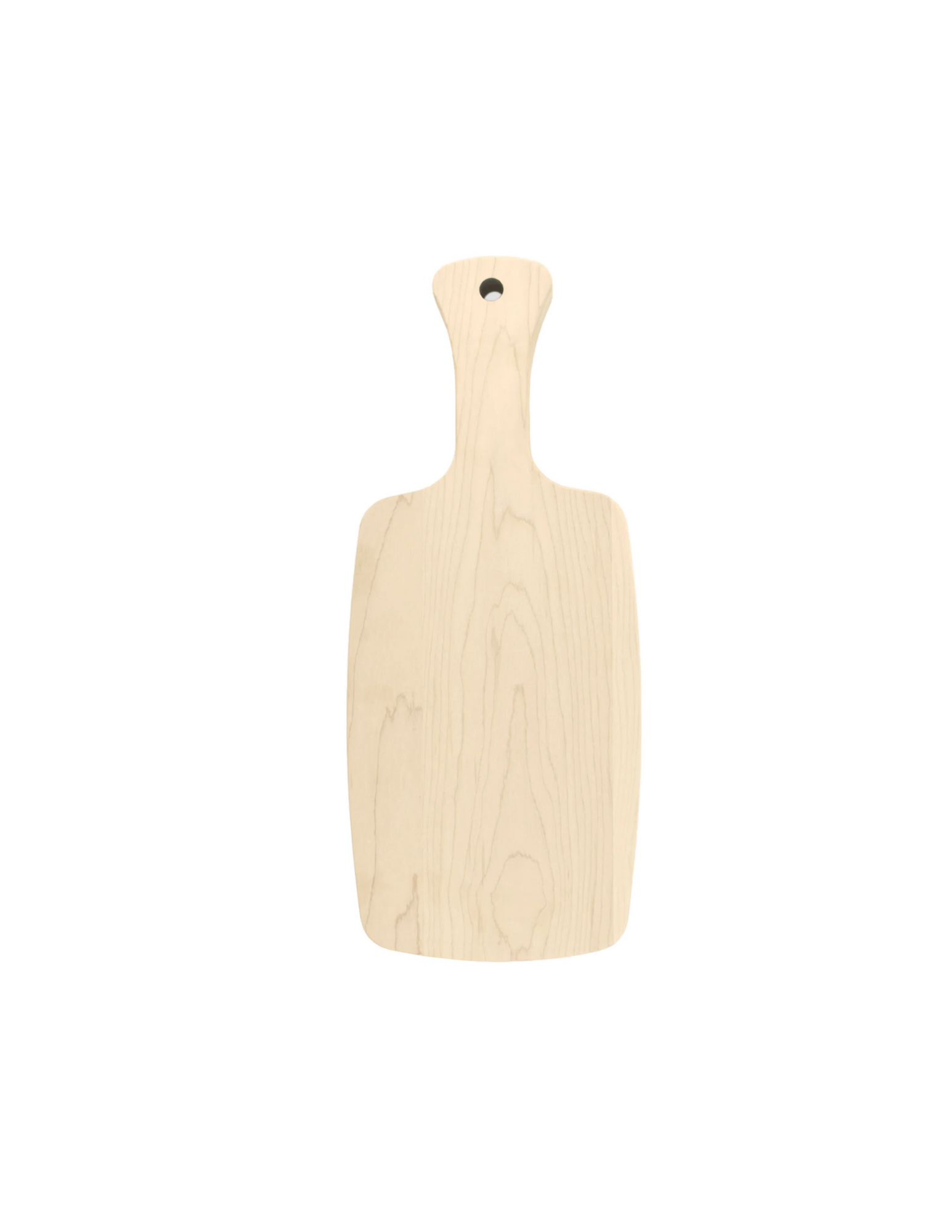 Small Serving Board with Handle (Maple) - Foggy Coast (Blue-Gray)