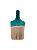 Large Cheese Board with Handle (Maple) - Turquoise Tide