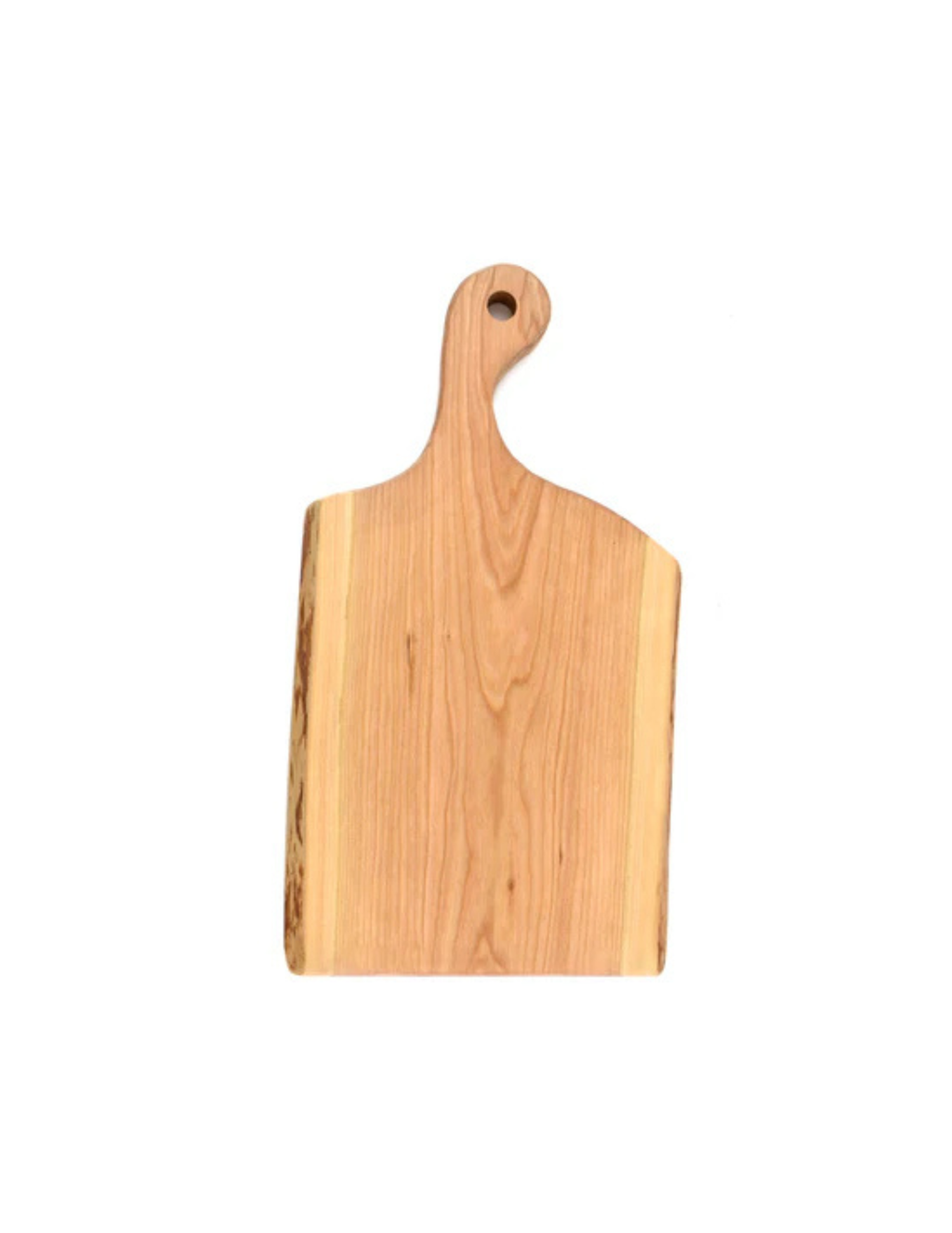 Live Edge Artisan Wood Serving Board (Cherry) - Sunset Flame