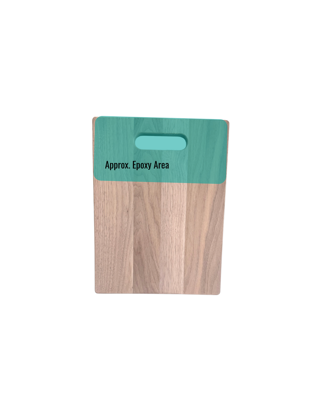 Small Cutout Handle Board - Walnut