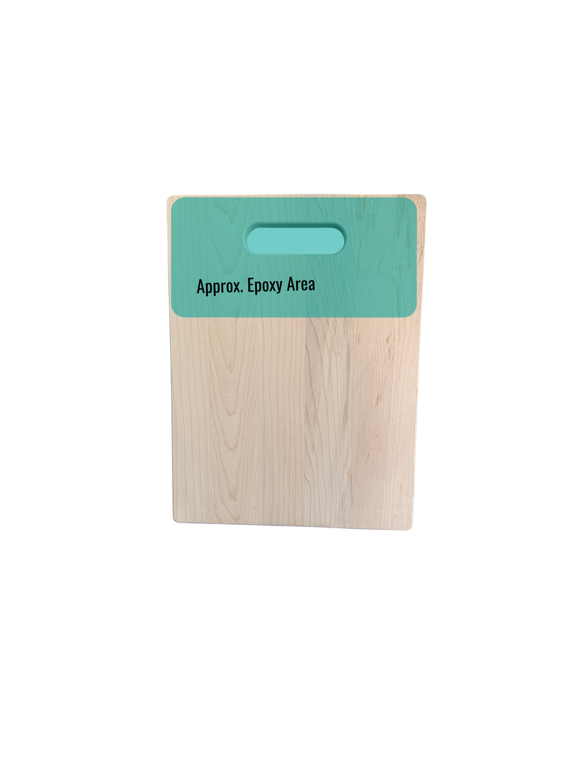 Small Cutout Handle Board - Maple