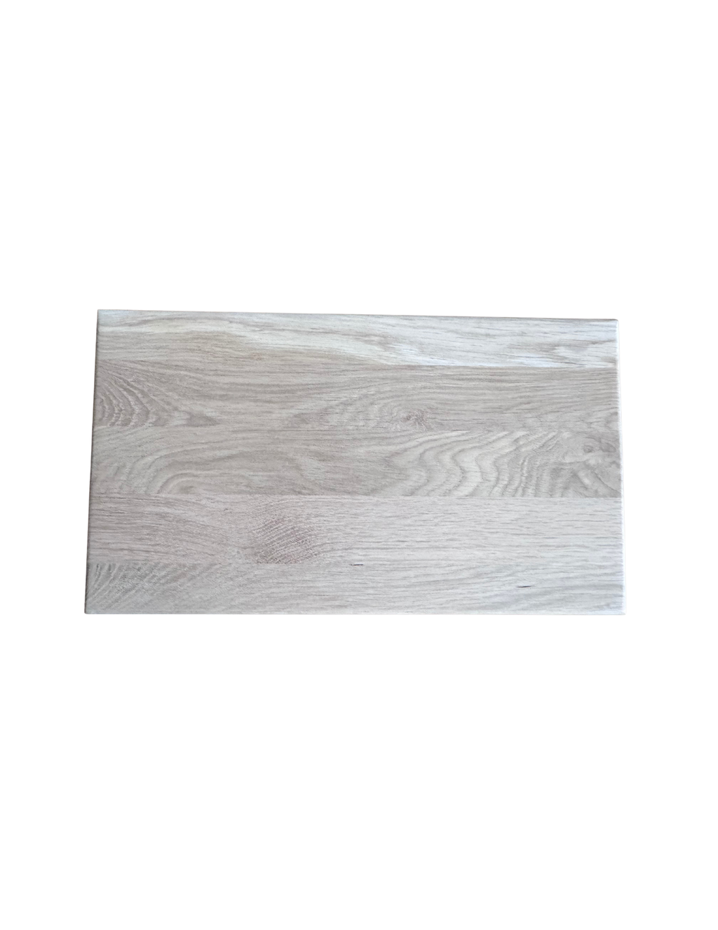 White Oak Rectangle Board (Epoxy on Right and Left Sides of Board) - Deep Blue Wave Collection